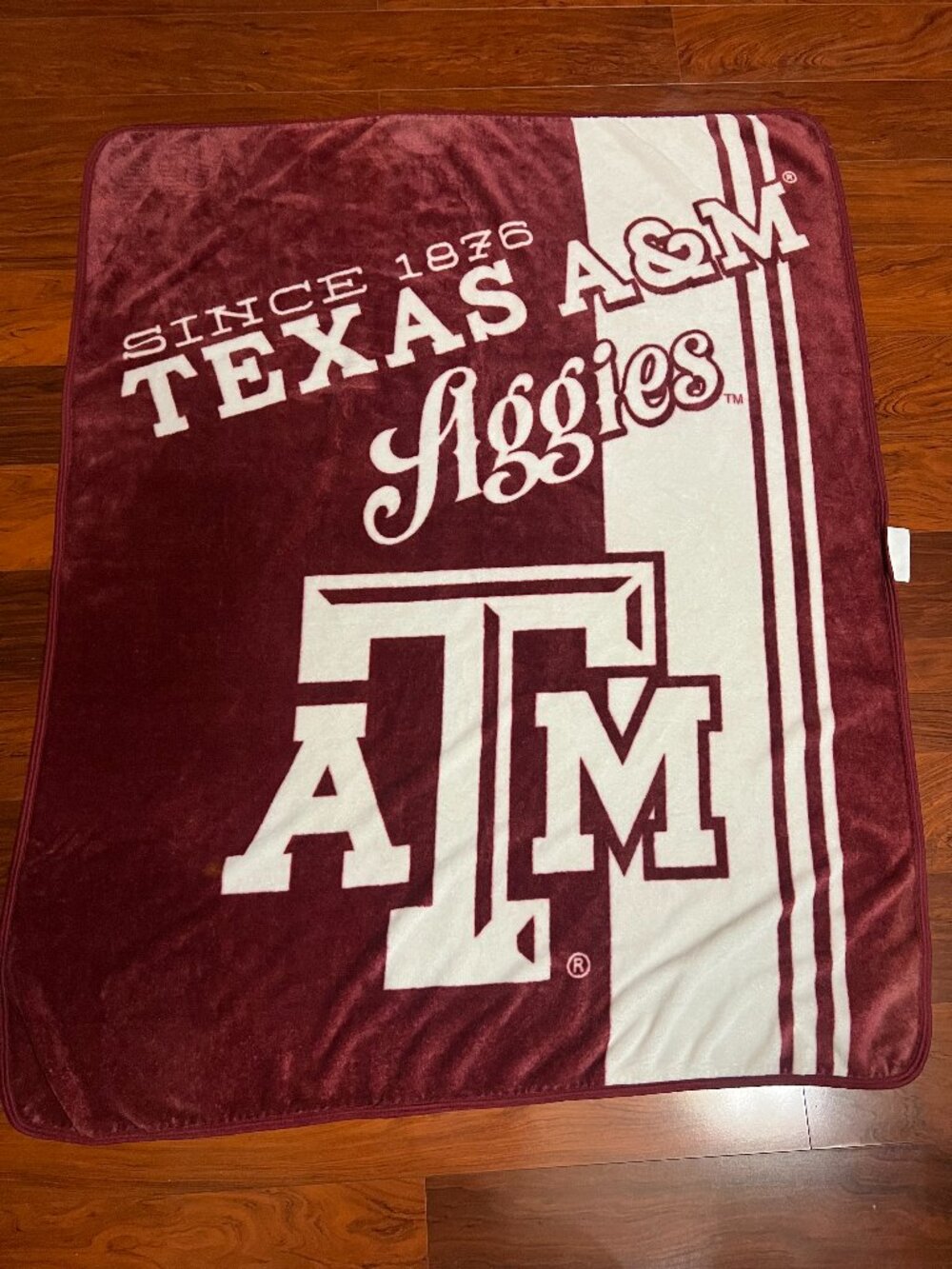 Northwest Company Texas A&M Aggies Blanket Used Good Condition $30
